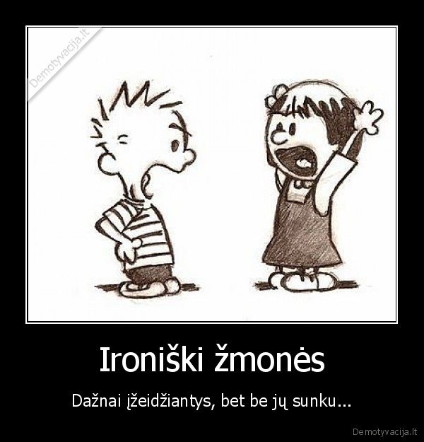 Ironiški žmonės
