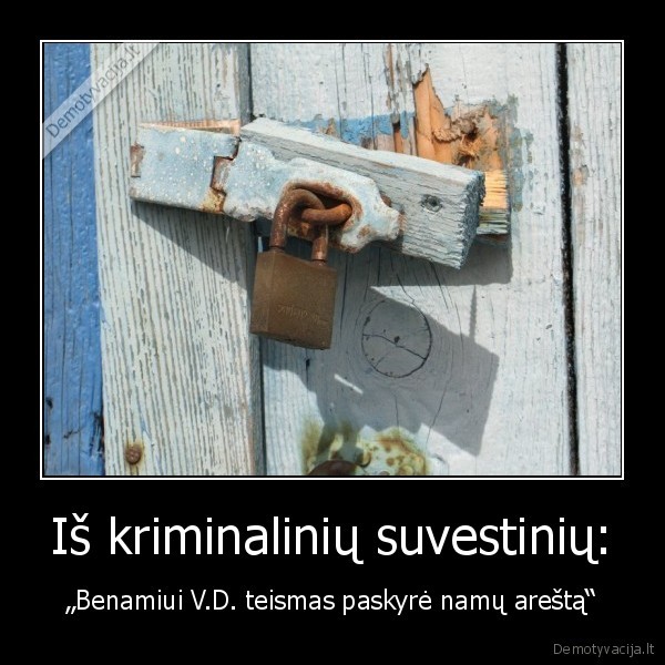 Iš kriminalinių suvestinių: