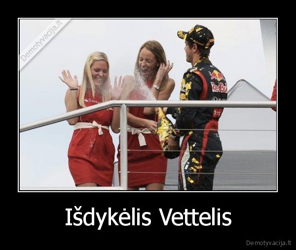 Išdykėlis Vettelis
