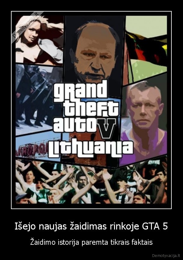 Išejo naujas žaidimas rinkoje GTA 5