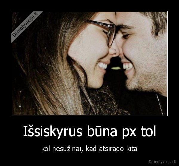 Išsiskyrus būna px tol