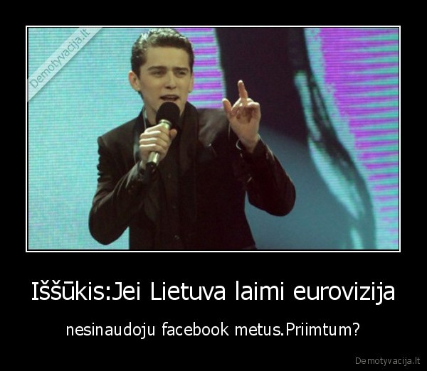 montvydas, be, sansu, eurovizija