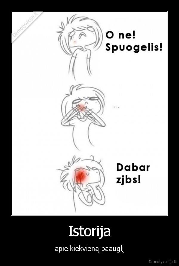 spuogelis,spausti