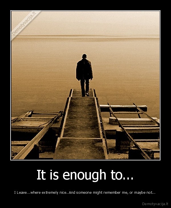 It is enough to...