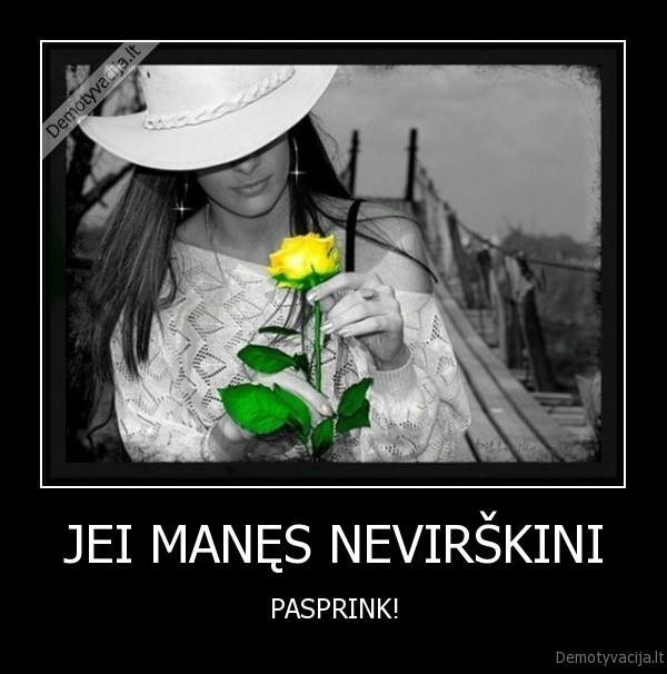 JEI MANĘS NEVIRŠKINI