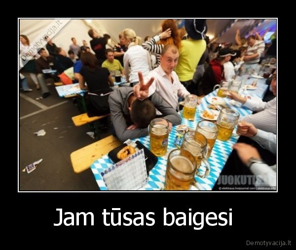 Jam tūsas baigesi 