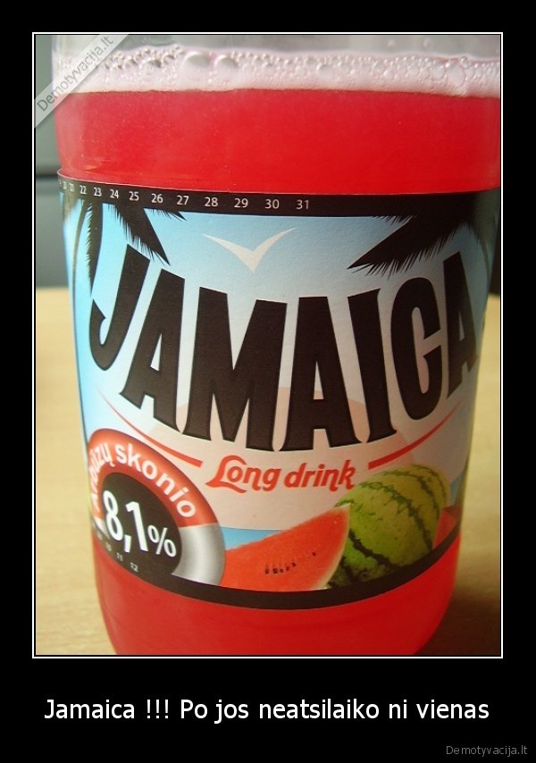 Jamaica !!! Po jos neatsilaiko ni vienas