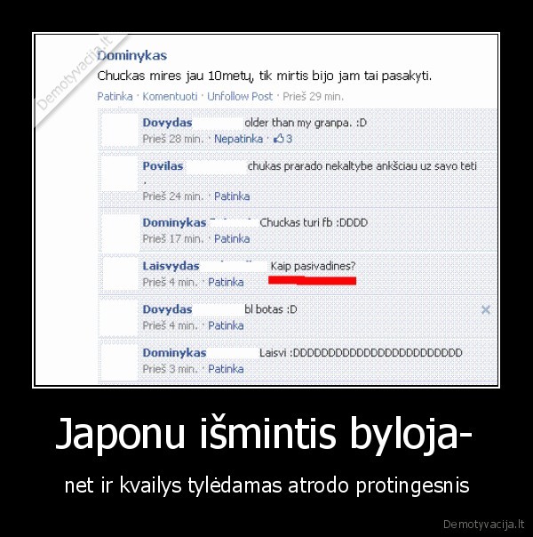 Japonu išmintis byloja-