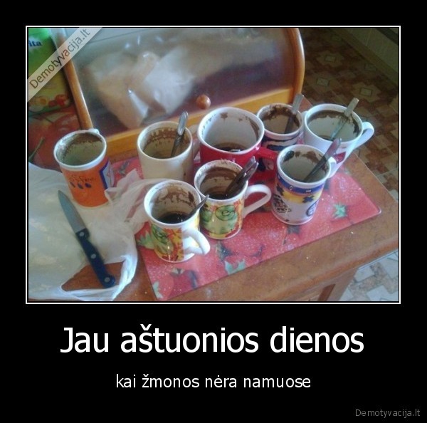Jau aštuonios dienos