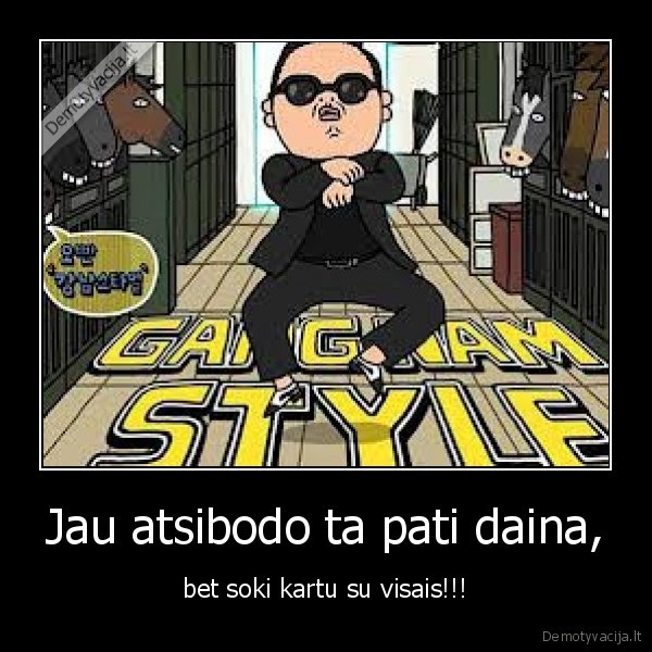 Jau atsibodo ta pati daina,
