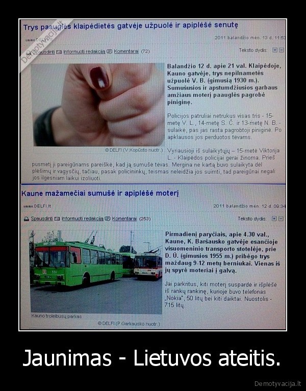 Jaunimas - Lietuvos ateitis.