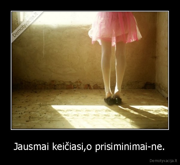 jausmas,prisiminimas