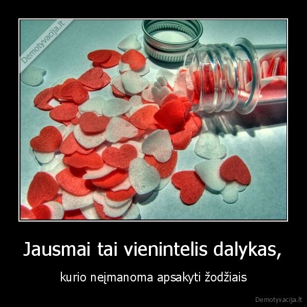 jausmai,dalykas