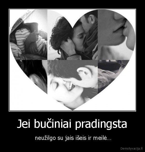 meile,buciniai