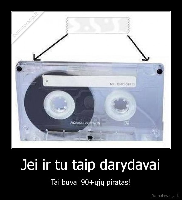 piratavimas,kasetes, perrasymas,90, ieji