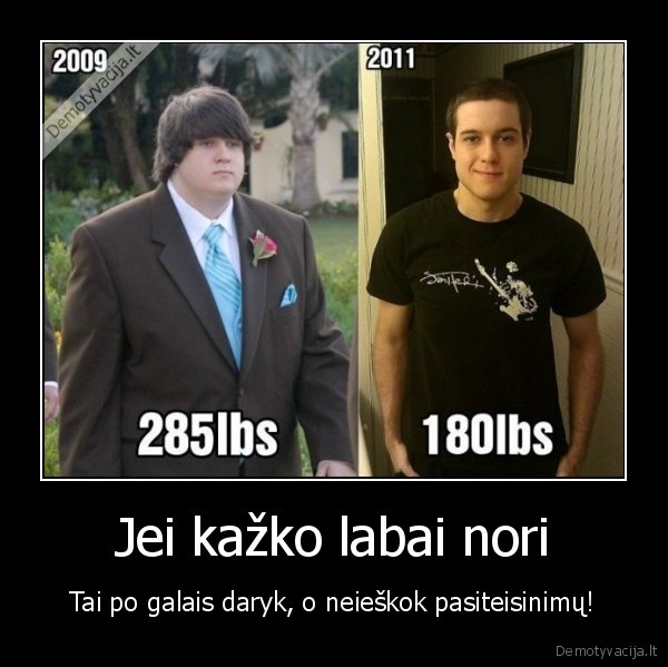 Jei kažko labai nori