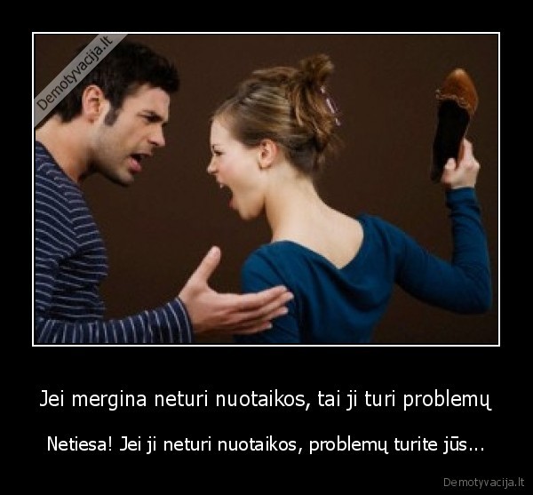 mergina,nuotaika,problema