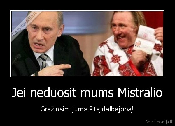 putinas,mistralis,sankcijos