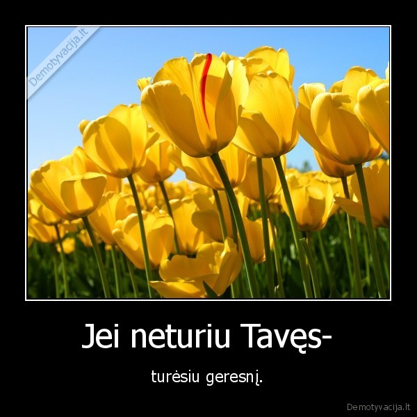 Jei neturiu Tavęs-
