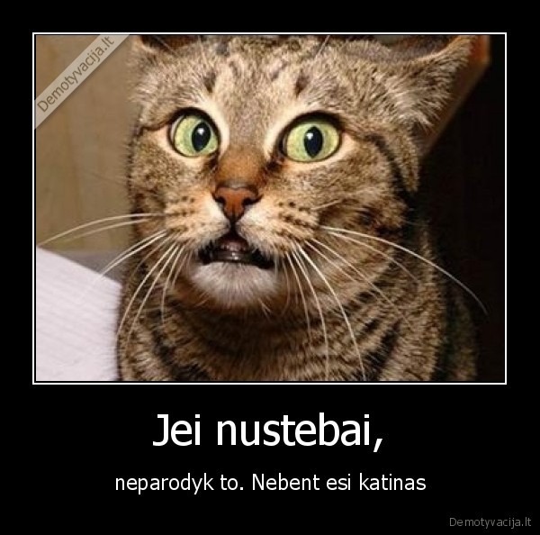 Jei nustebai,