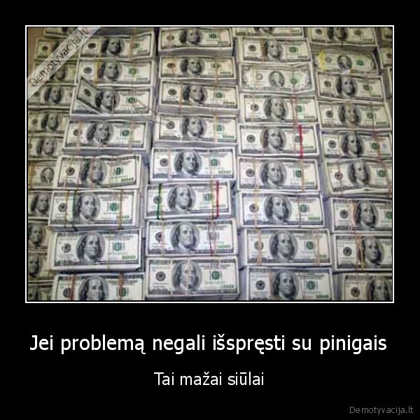 pinigai