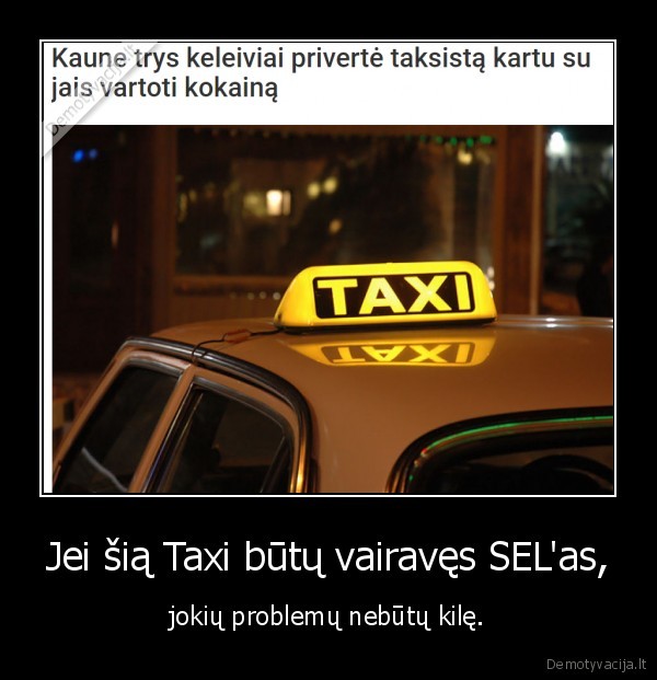 taksi,selas,kokainas