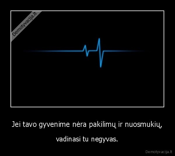tikras, gyvenimas, pakilimai, nuosmukiai