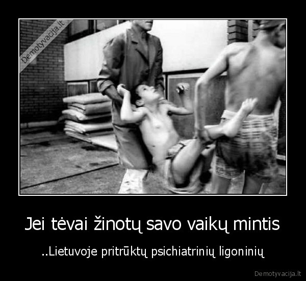 Jei tėvai žinotų savo vaikų mintis