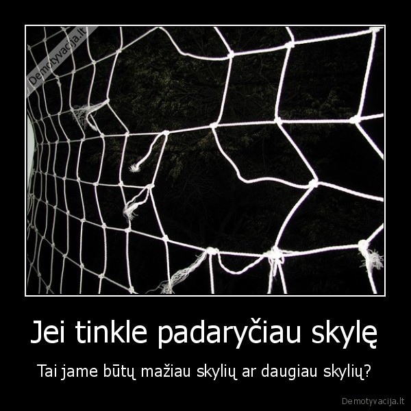 skyle, tinkle,skyletas, tinklas
