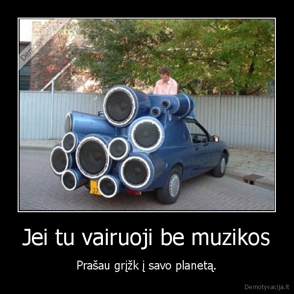 muzika,masina,klausyti