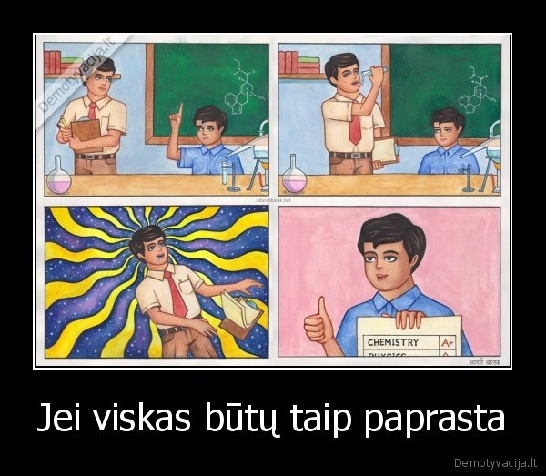 Jei viskas būtų taip paprasta