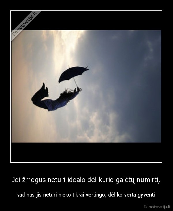 gyvenimas, idealas, idealai, mirtis, vertybe