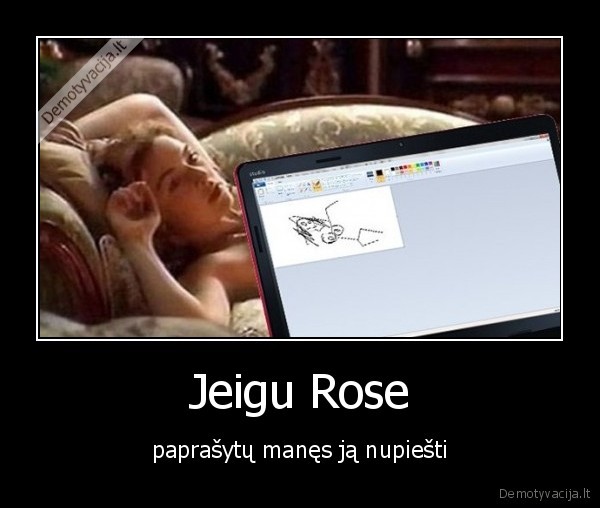 titanikas,rose,piesti