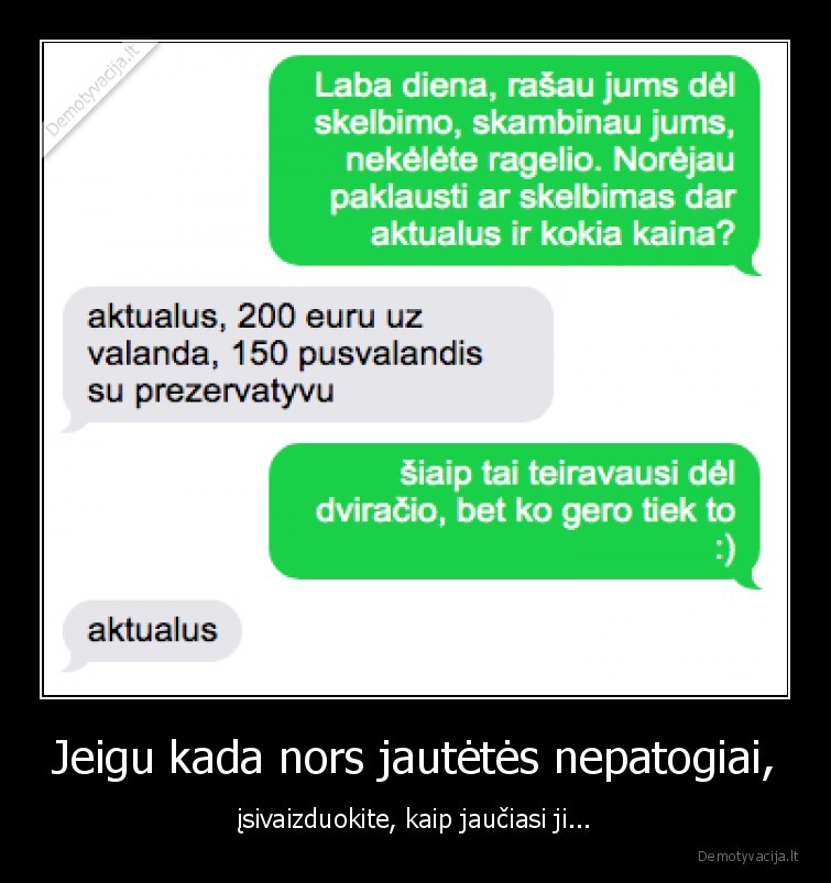 nepatogu,sms,inutes,susirasinejimas