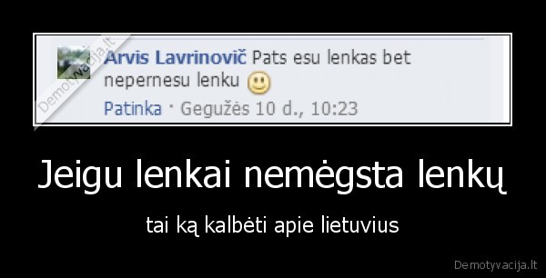 lenkai, lenkas, nemegsta, lenku
