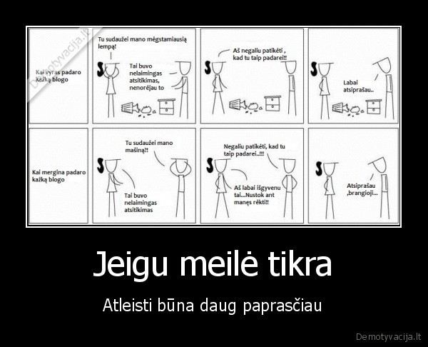 Jeigu meilė tikra