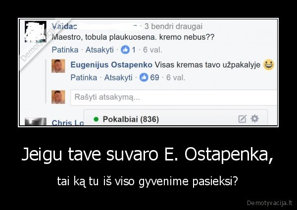 ostapenka,vartymas