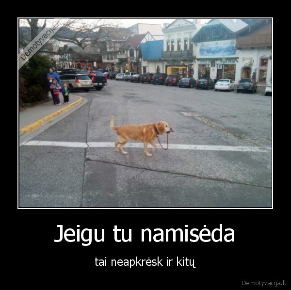 Jeigu tu namisėda