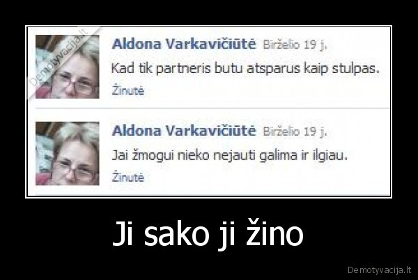 Ji sako ji žino