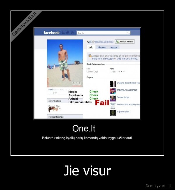 Jie visur