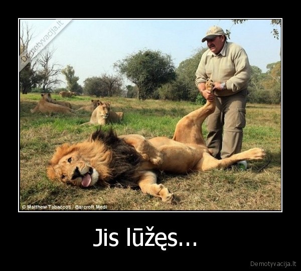 Jis lūžęs... 