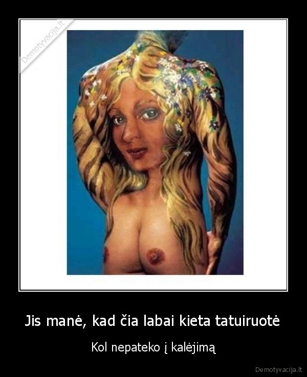 kalejimas,zona,nuoga, merga,tatoo