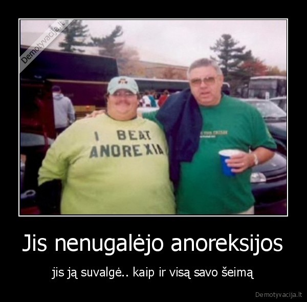 Jis nenugalėjo anoreksijos
