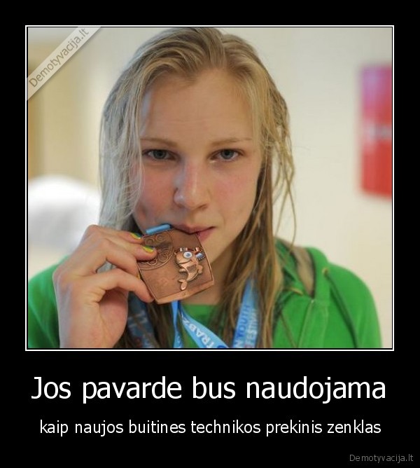 Jos pavarde bus naudojama