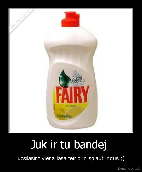 Juk ir tu bandej 