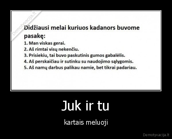 Juk ir tu