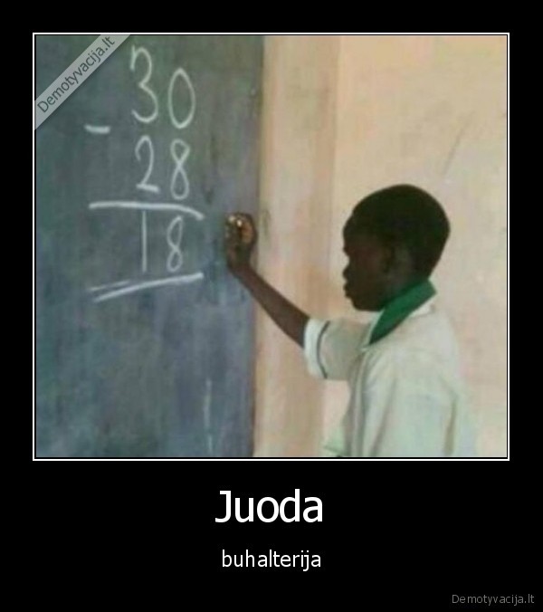 buhalteris,juodas