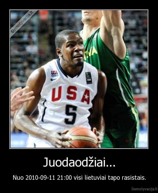 Juodaodžiai...