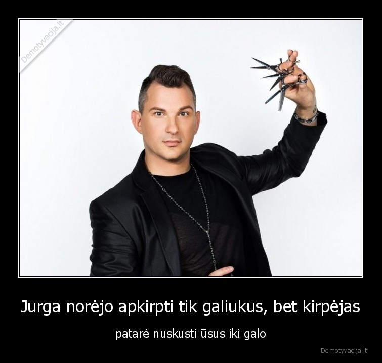 jurga,kirpejas,usai,mergina