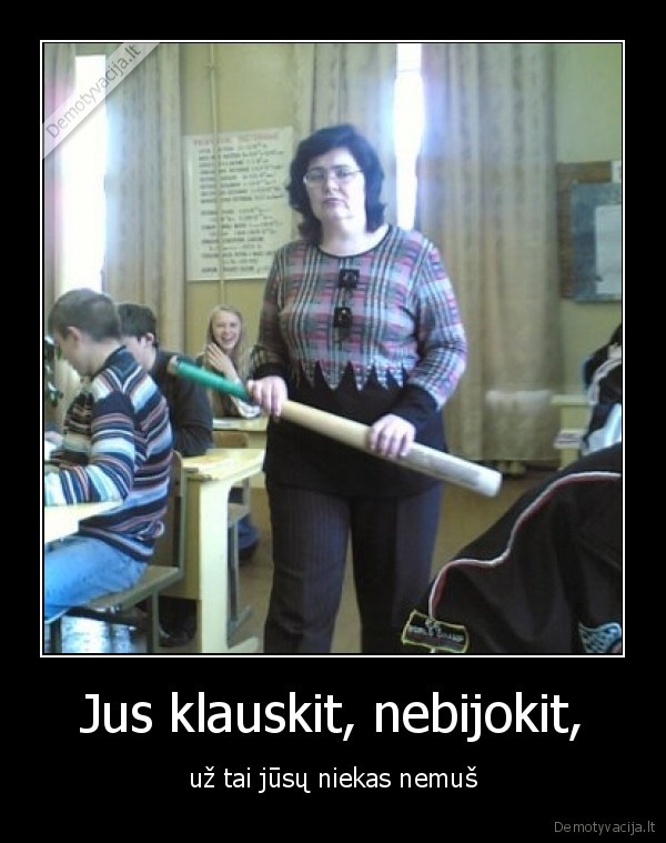klausti,mokytoja,pamoka